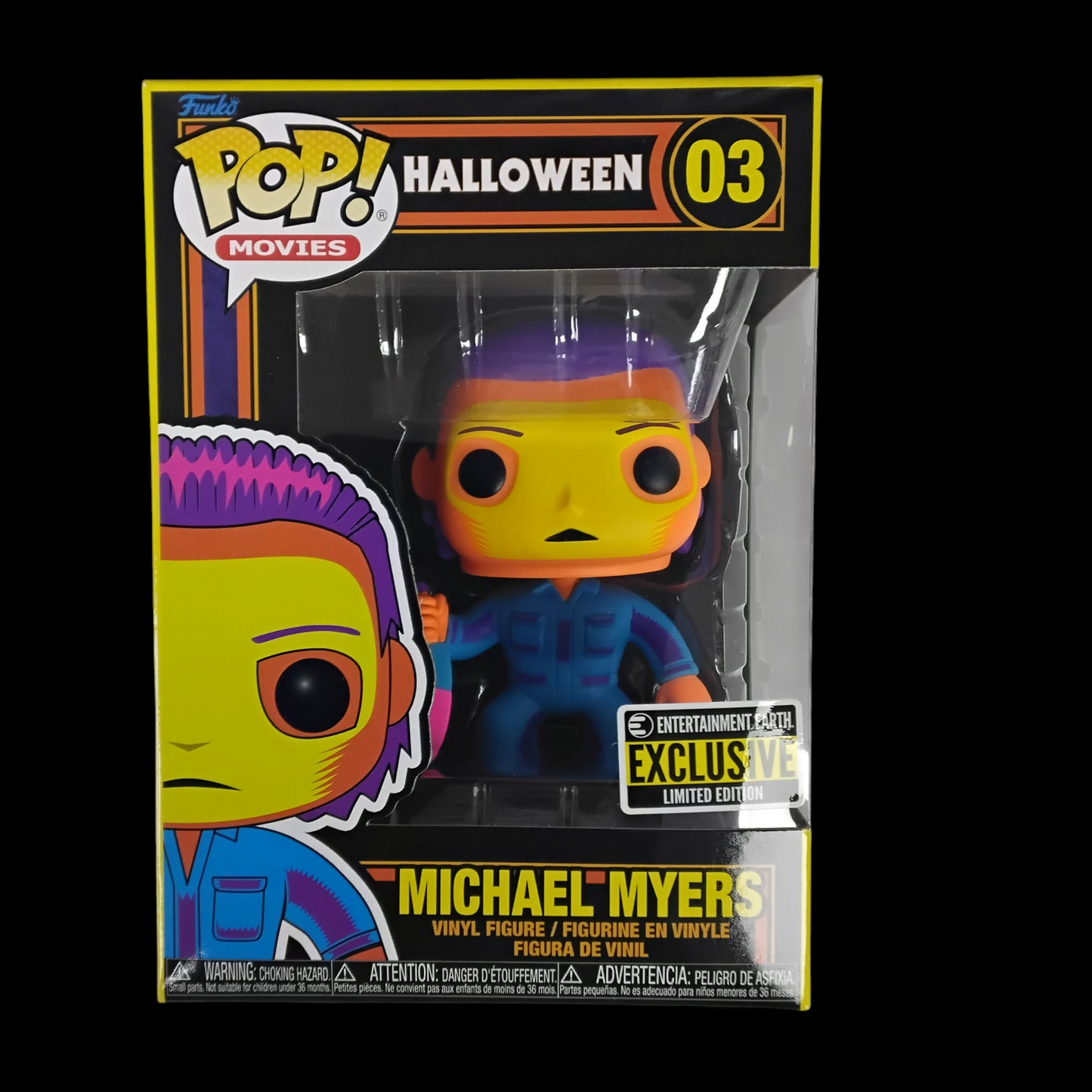 FUNKO POP! Halloween Entertainment Earth Exclusive Limited Edition "Michael Myers" # 03