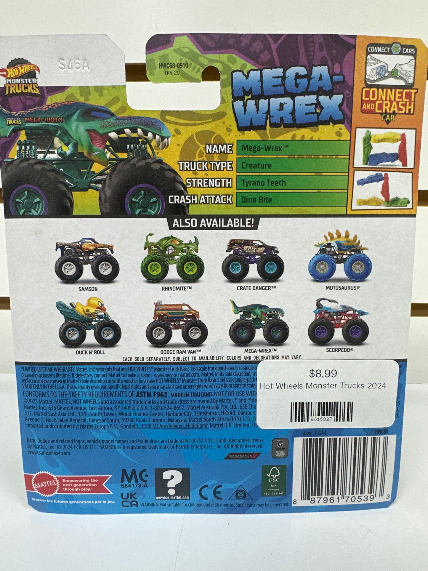 Hot Wheels Monster Truck (Mega Wrex )