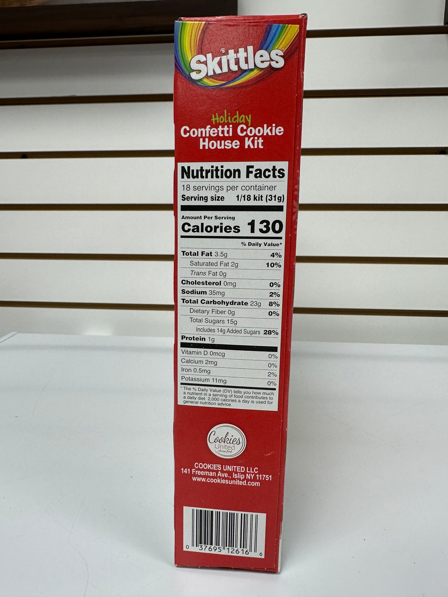 1 - Gingerbread house Skittles Kit
