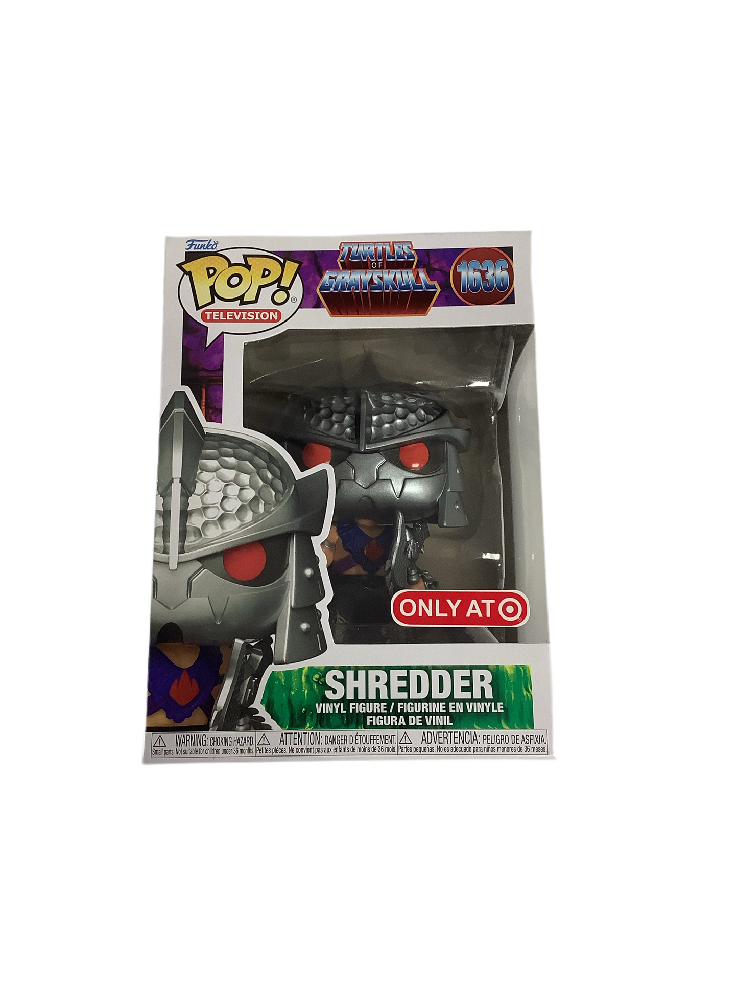 Funko Pop Television Turtles of Grayskull Shredder #1636