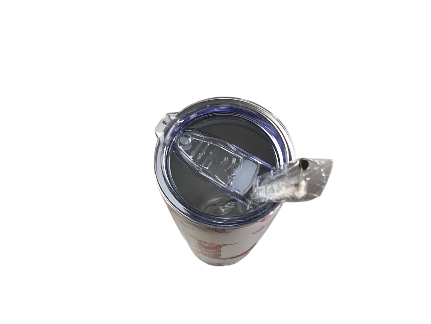 Flower letter L tumbler 20oz