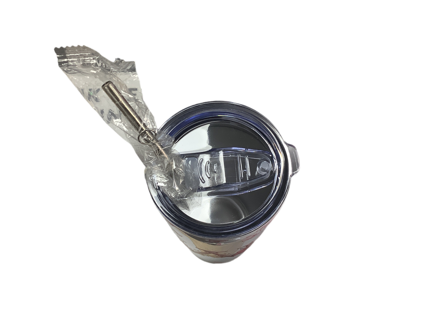Flower Letter W tumbler 20 oz