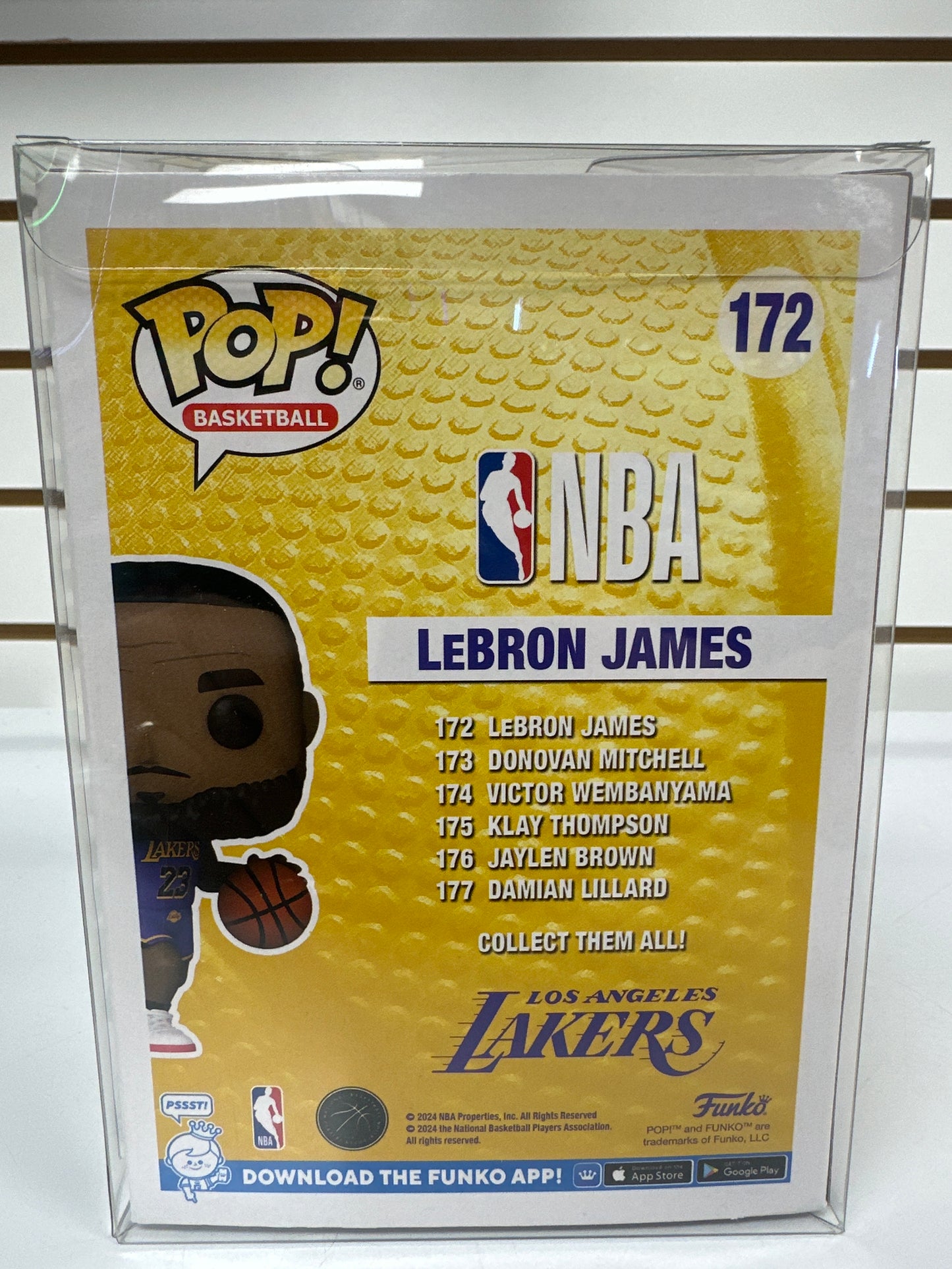 Funko Pop lakers LeBron James 172