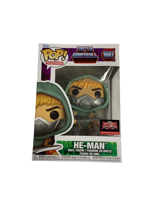 Funko Pop television Turtles of Grayskull He-Man 1661