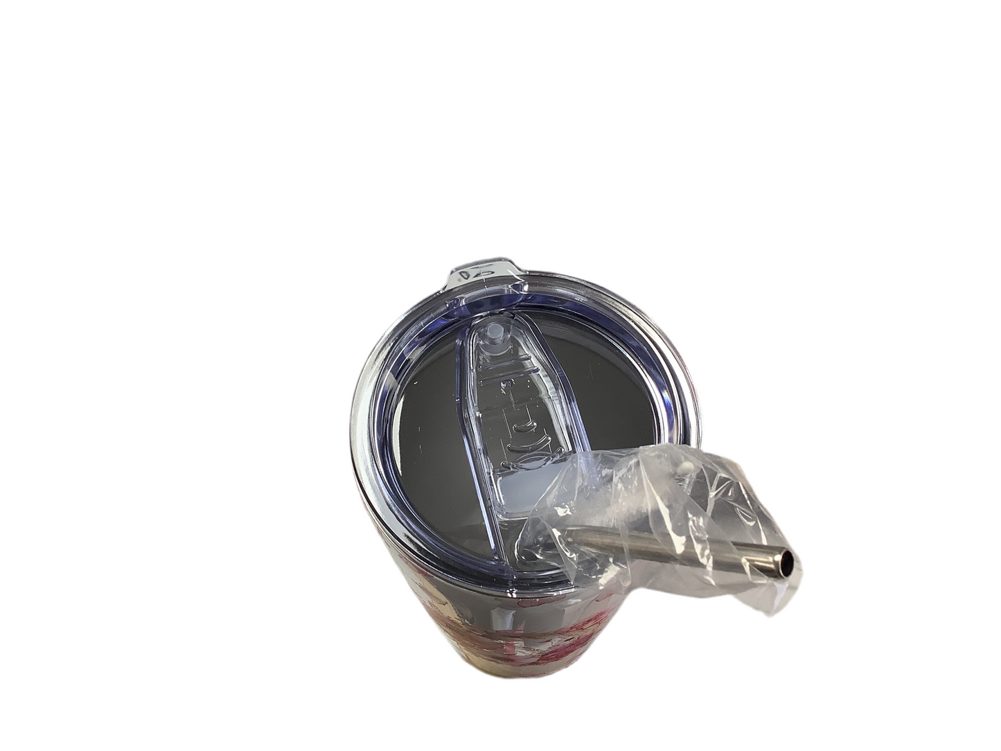 Flower Letter O tumbler 20oz