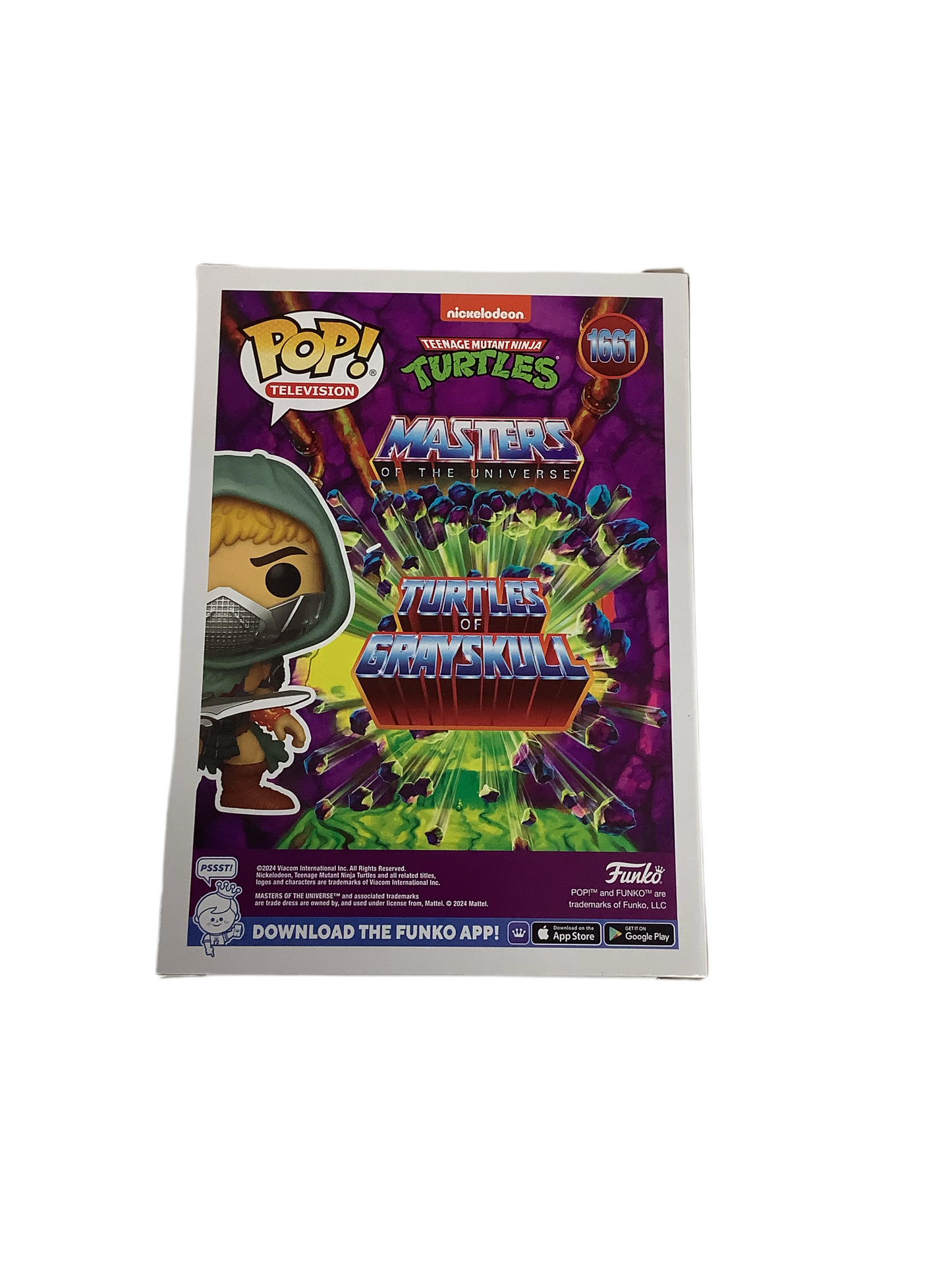 Funko Pop television Turtles of Grayskull He-Man 1661