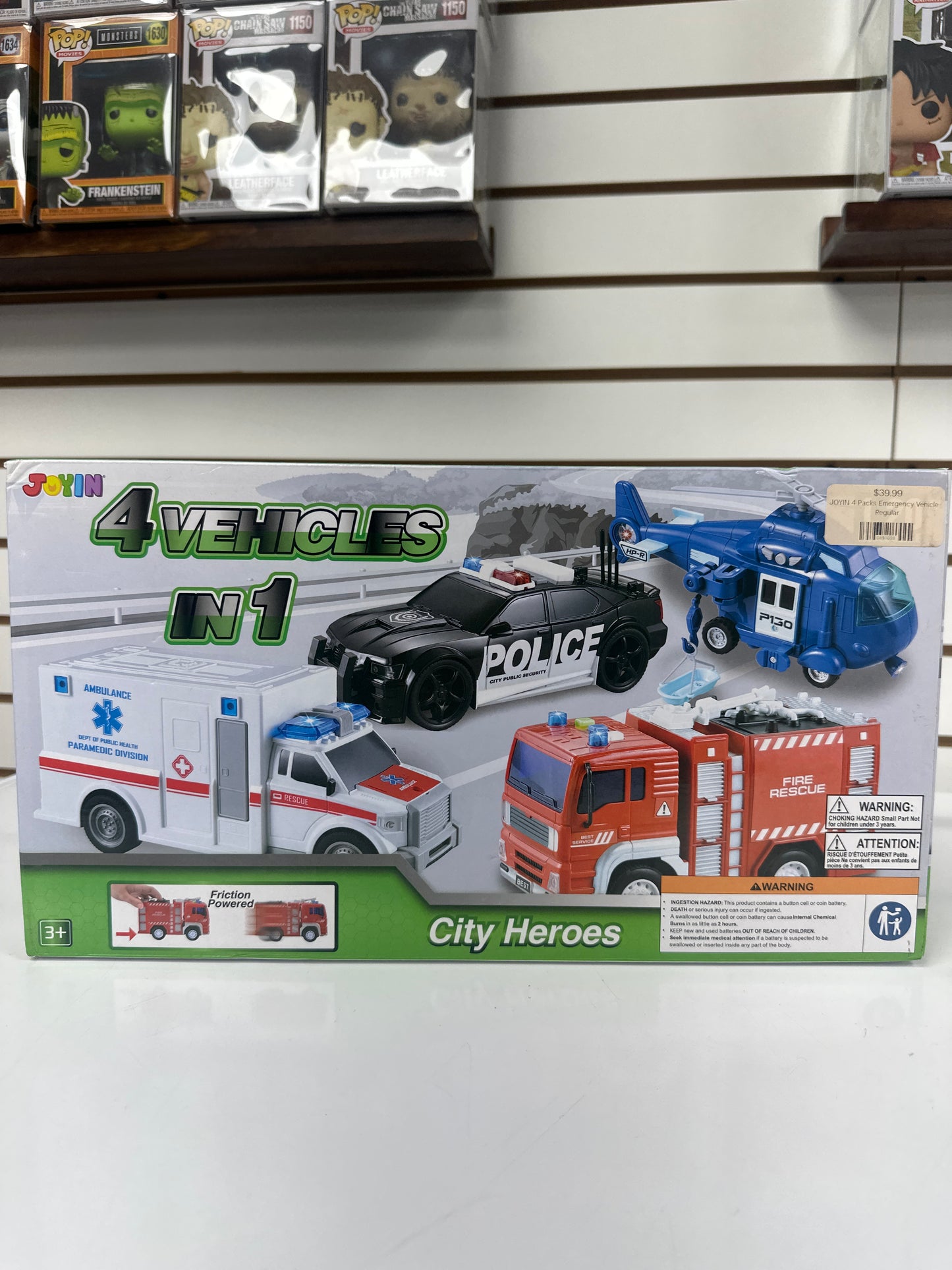 4 vehicles City Heroes