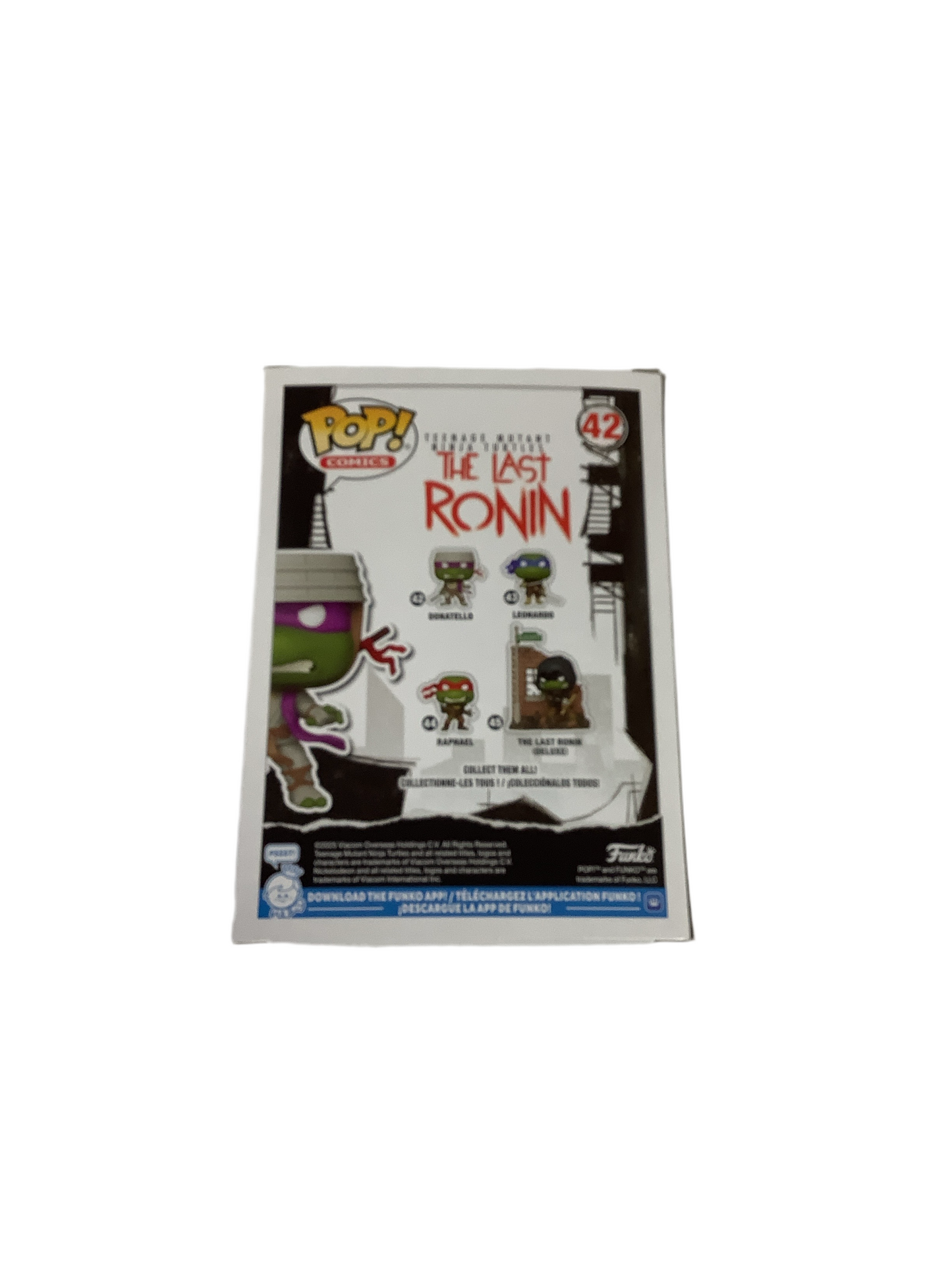 Funko Pop Comics Teenage Mutant Ninja Turtles The Last Ronin Donatello #42