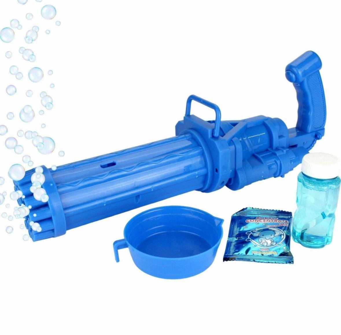 21 Hole Gatling Bubble Gun