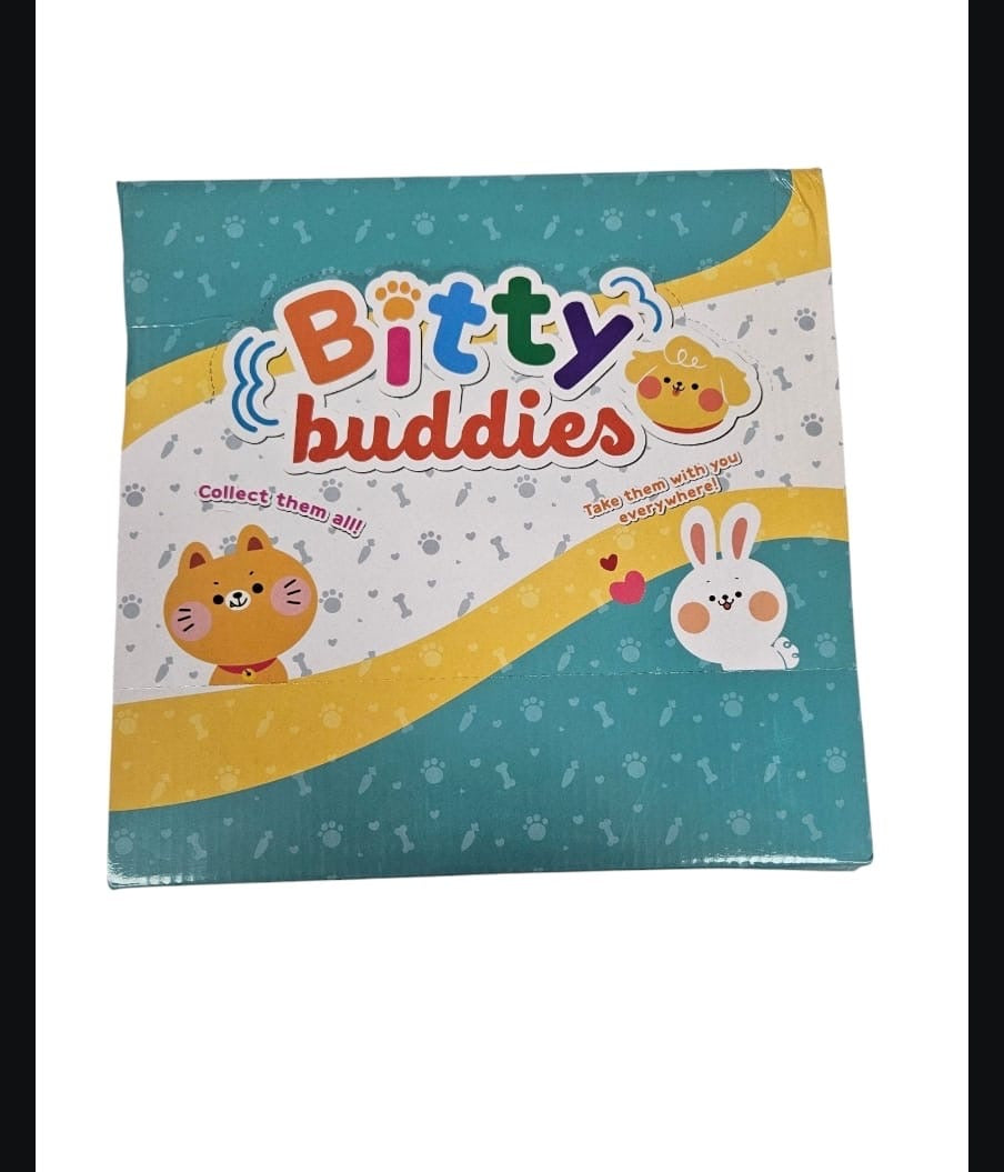 Bitty buddies complete box of 12 for sale price of $80.00 or sold individually $7.99