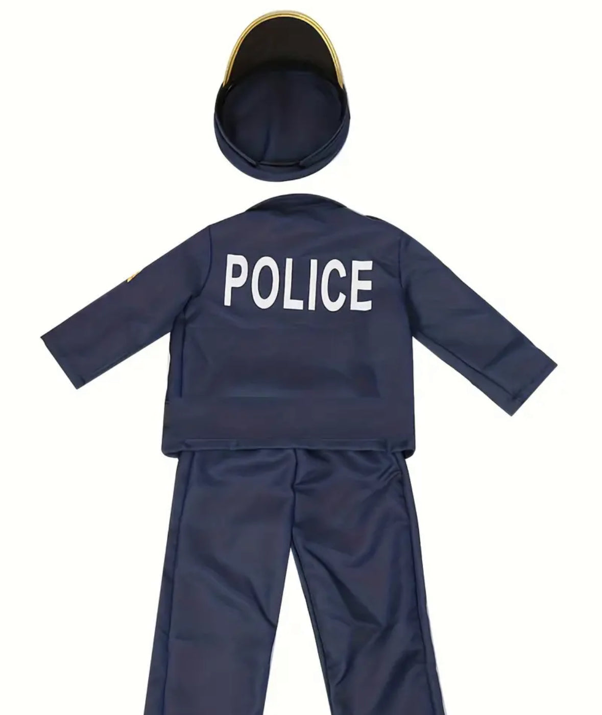 Costume- Police officer Halloween or every day play