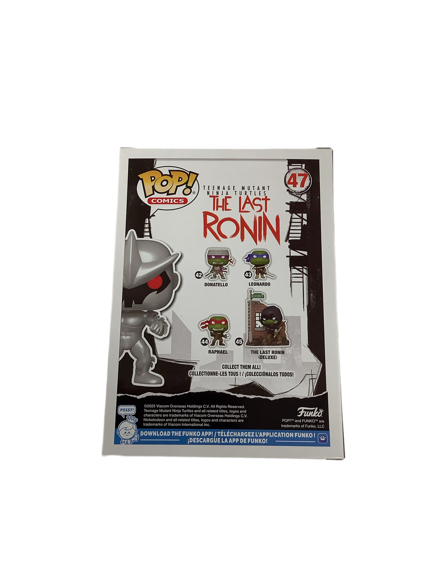 Funko Pop comics Teenage Mutant Ninja Turtles The Last Ronin Oroku Hiroto #47