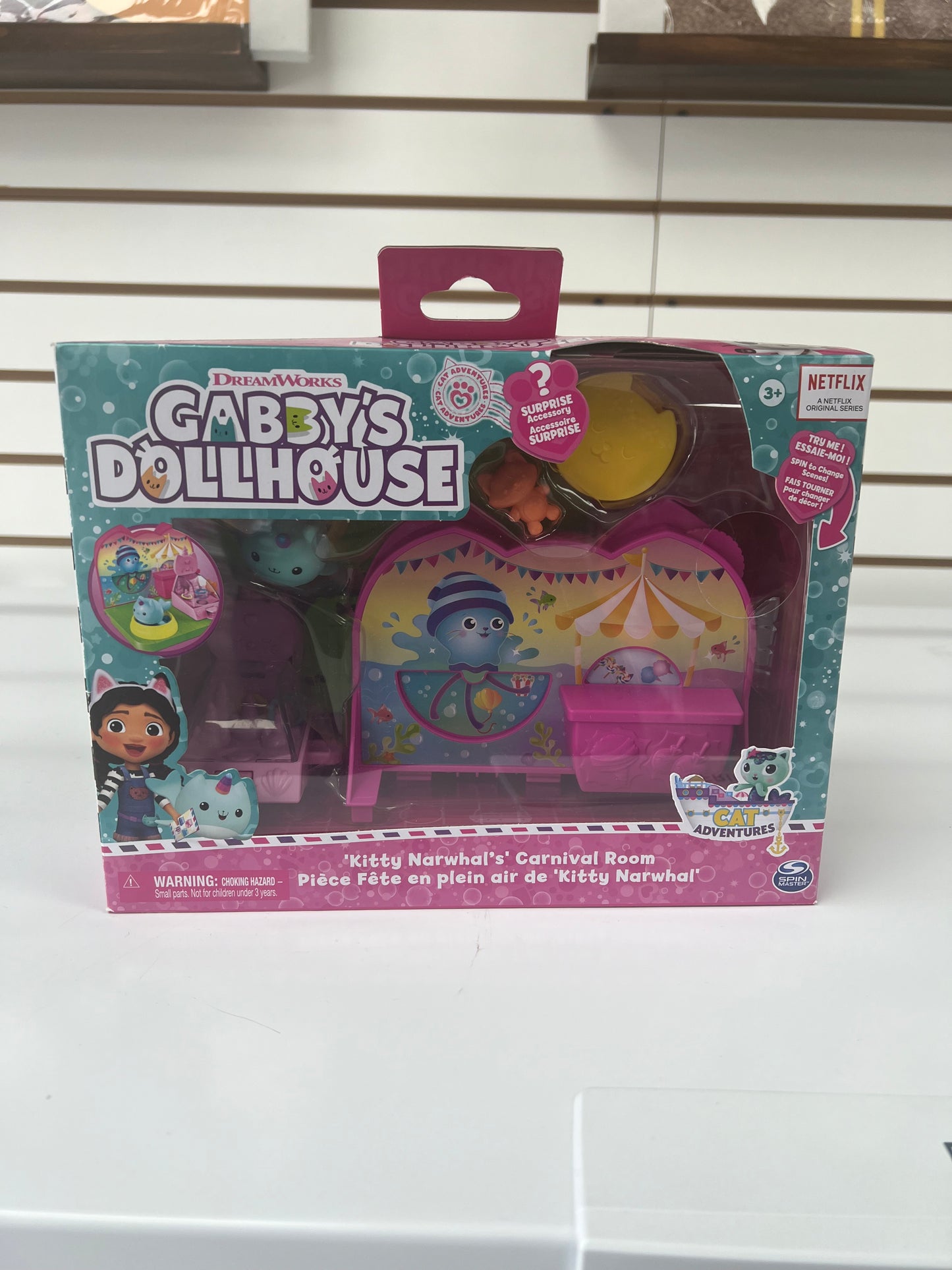 Gabby’s Dollhouse Kitty Narwhal’s Carnival Room