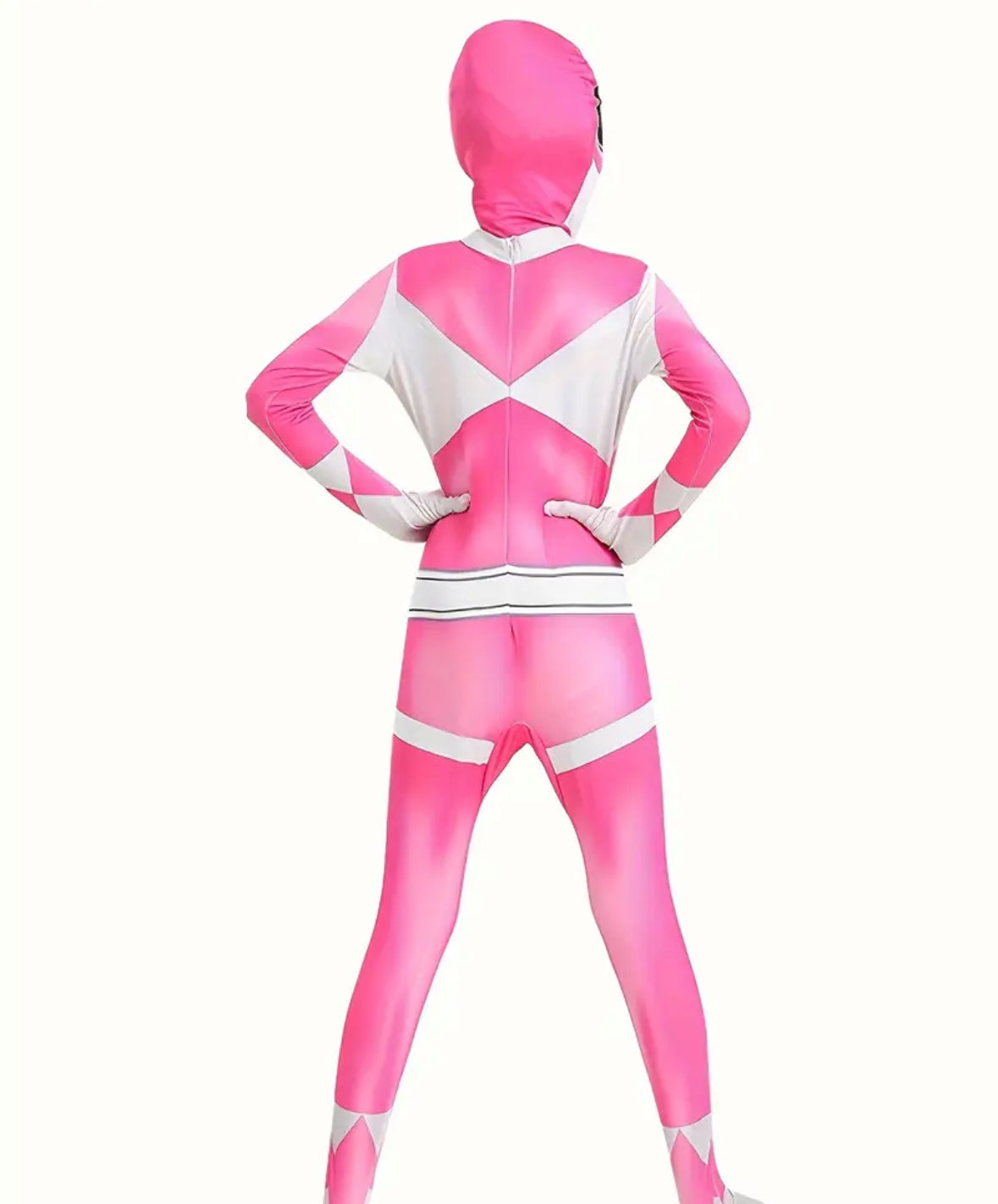 Costume, Power Ranger, pink for Halloween or every day play