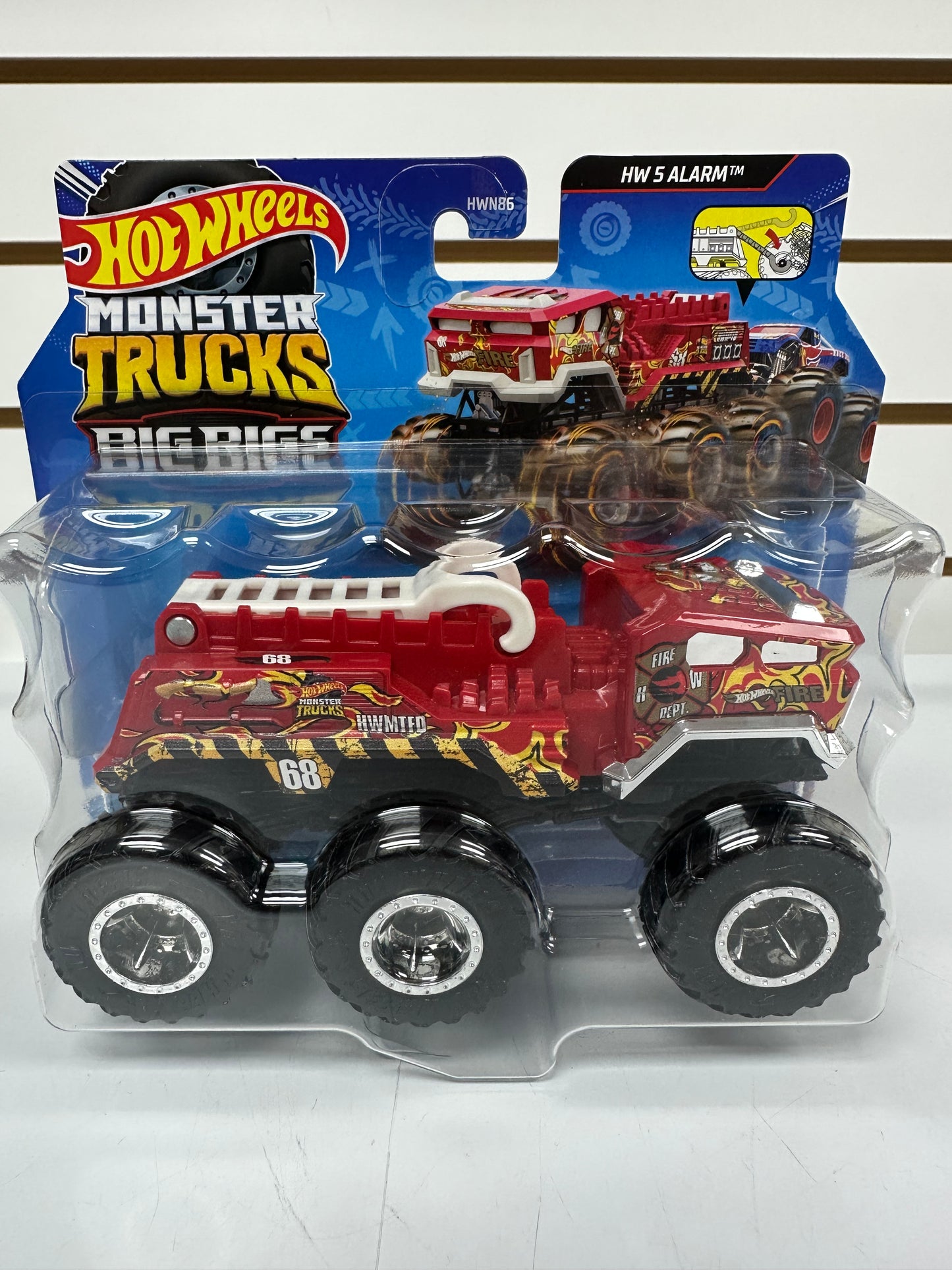 Hot Wheels Monster Truck Big Rigs HW 5 Alarm