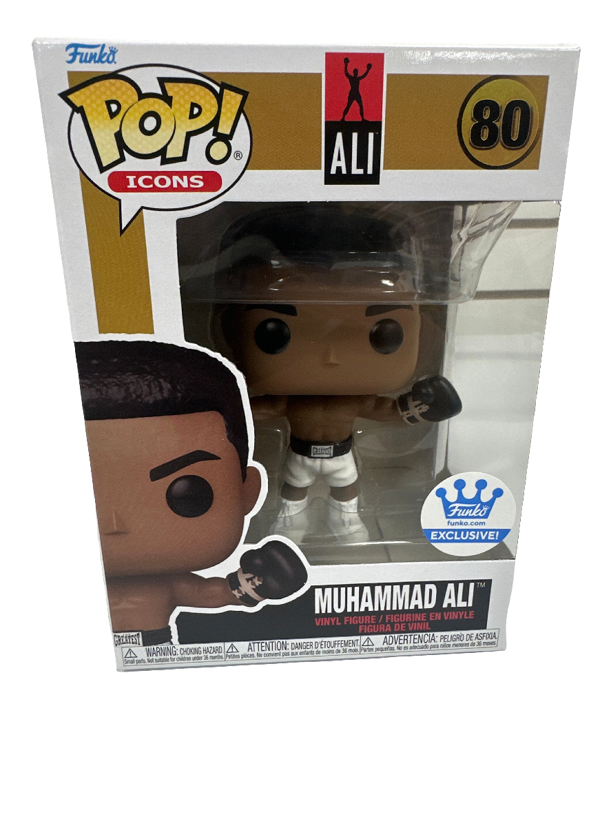 Funko Pop Icons! Ali Funko.com Exclusive Muhammad Ali #80