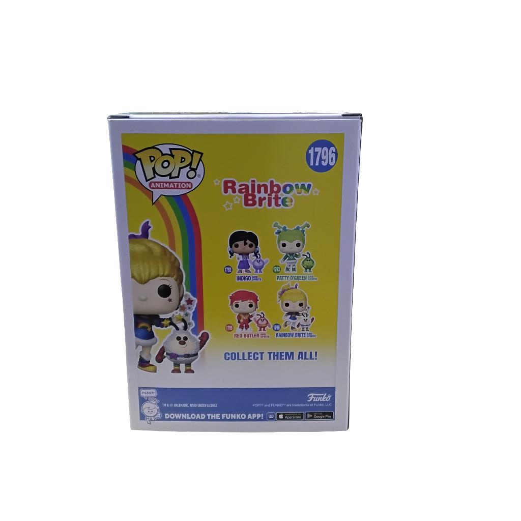 Funko POP ANIMATION: RAINBOW BRITE AND SPRITE 1796 DIAMOND COLLECTION HOT TOPICS EXCLUSIVE VINYL FIGURE