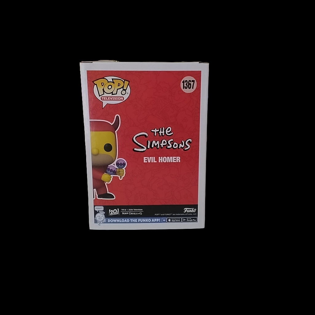 Funko POP TELEVISION: THE SIMPSONS EVIL HOLMER 1376 EXCLUSIVE VINYL FIGURE