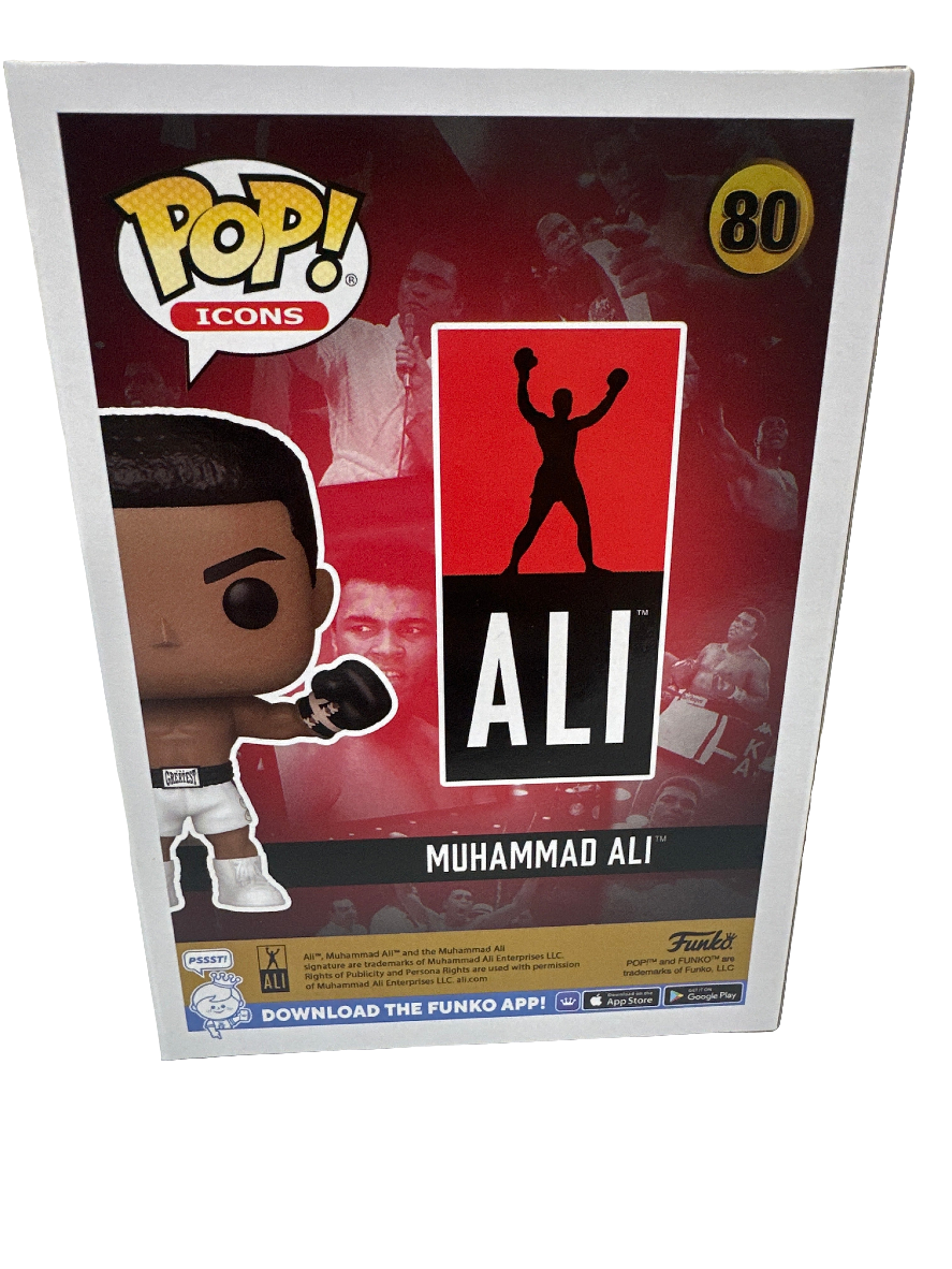 Funko Pop Icons! Ali Funko.com Exclusive Muhammad Ali #80