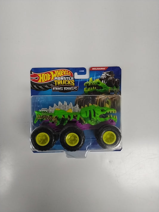 Hot Wheels Monster Trucks Big Rigs SKELESAURUS