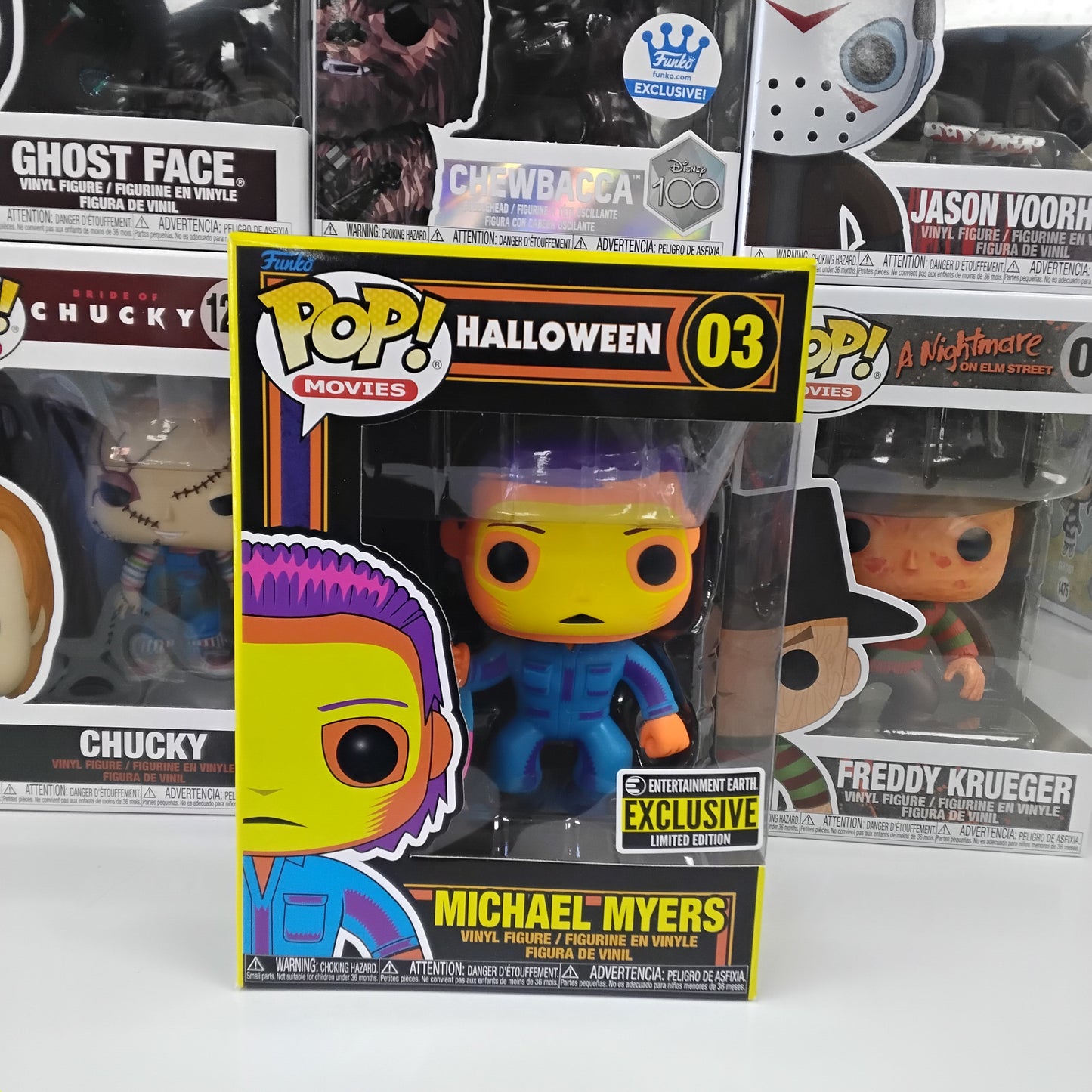 FUNKO POP! Halloween Entertainment Earth Exclusive Limited Edition "Michael Myers" # 03