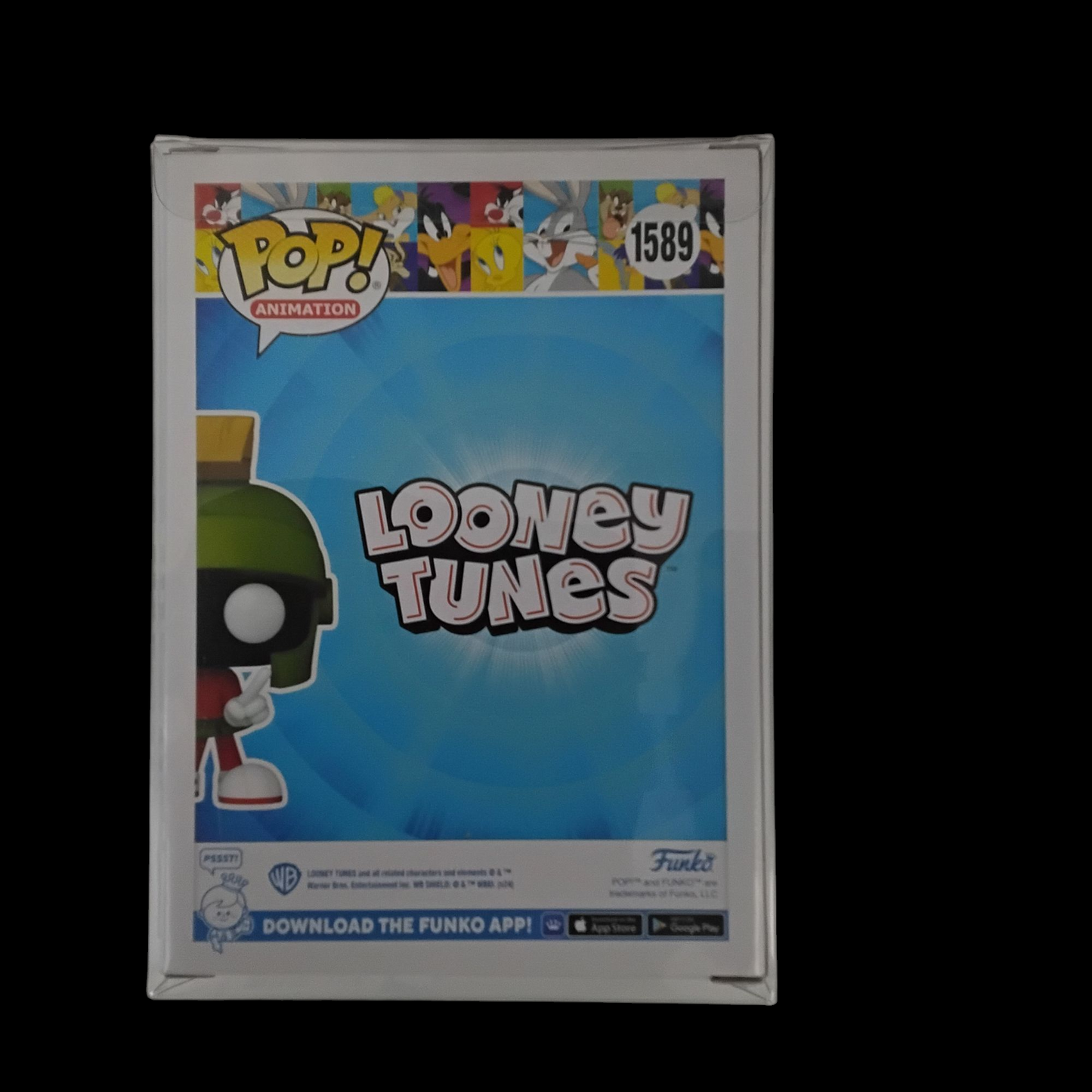 FUNKO POP! Looney Tunes Funko 2024 Summer Convention Limited Edition "Marvin the Martian" # 1589