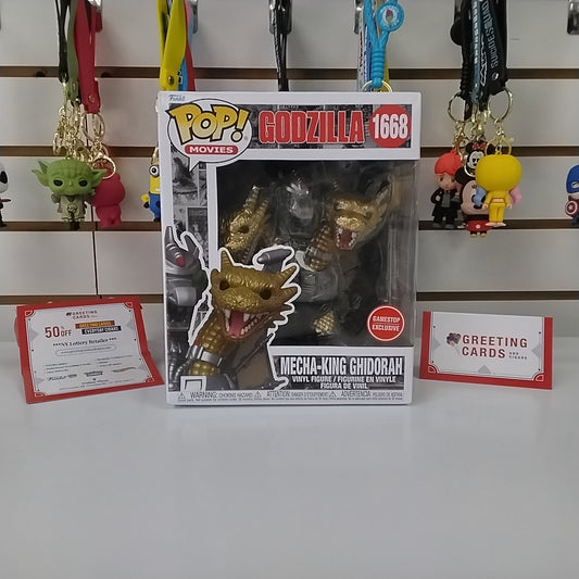POP MOVIES: GODZILLA MECHA-KING CHIDORAH VINGL FIGURE