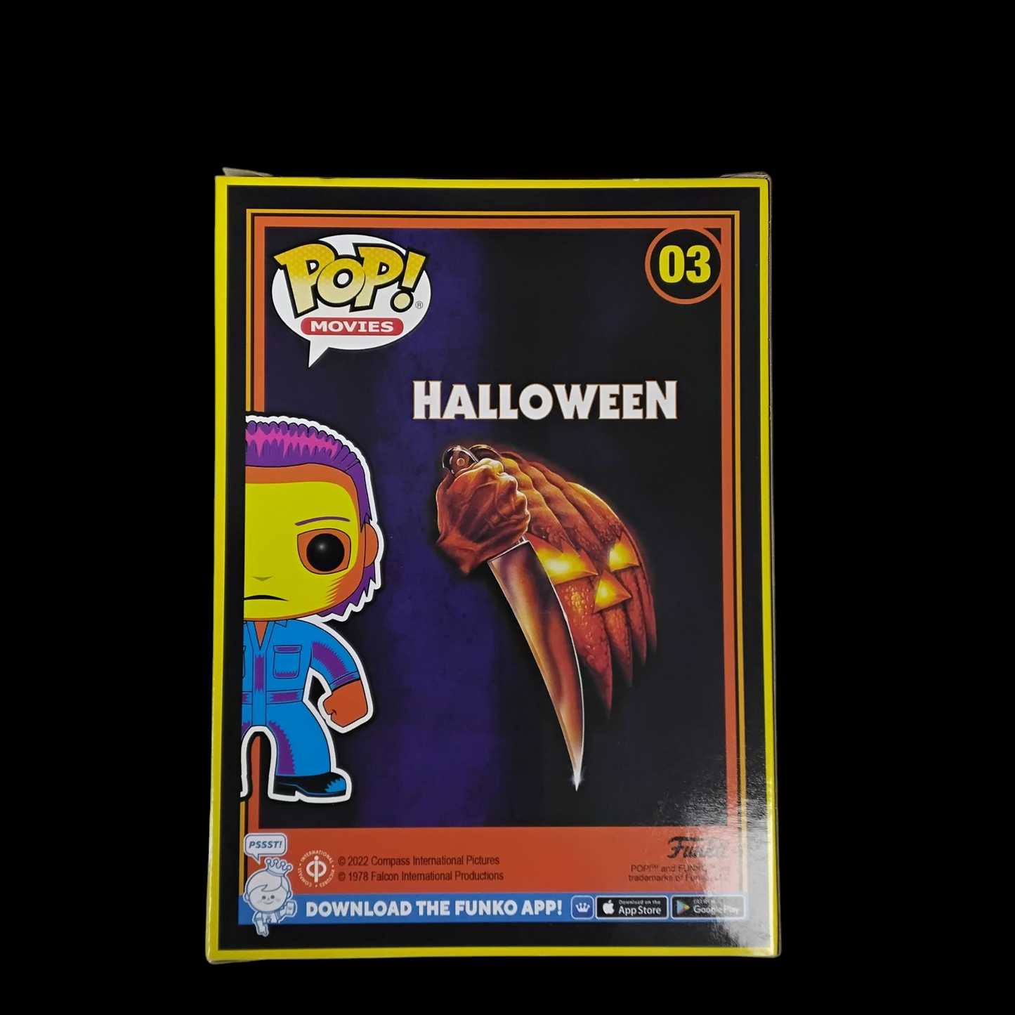 FUNKO POP! Halloween Entertainment Earth Exclusive Limited Edition "Michael Myers" # 03